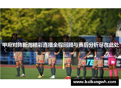 甲府对阵新泻精彩直播全程回顾与赛后分析尽在此处
